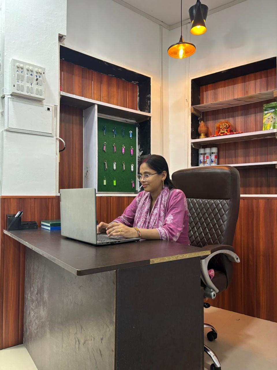 GHD Hotel lobby with 24/7 front desk support in Powai Mumbai